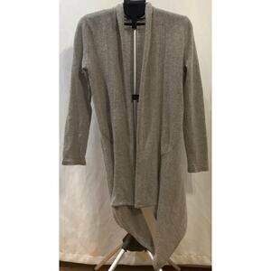 Christopher Fischer Cashmere Gray Cardigan size M